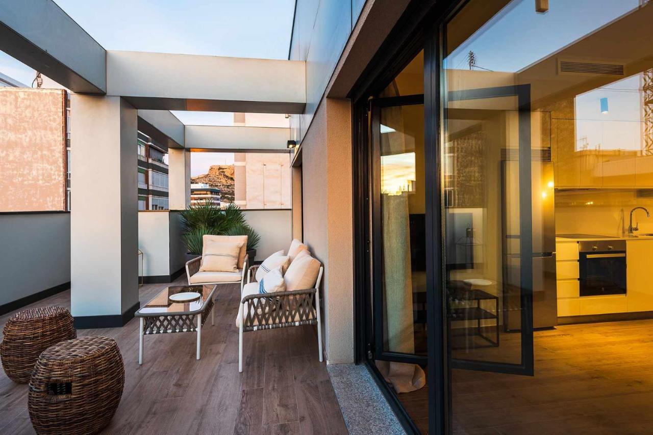 Apartamento Bguest con terraza Alicante Esterno foto